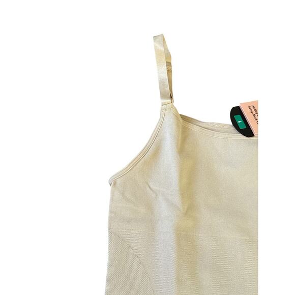 Shapermint Essentials Women's All Day Everyday Scoop Neck Cami Size L Chai NWT - Picture 5 of 8